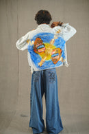 Van Gogh's Voided Gaze Hand-Painted Jacket