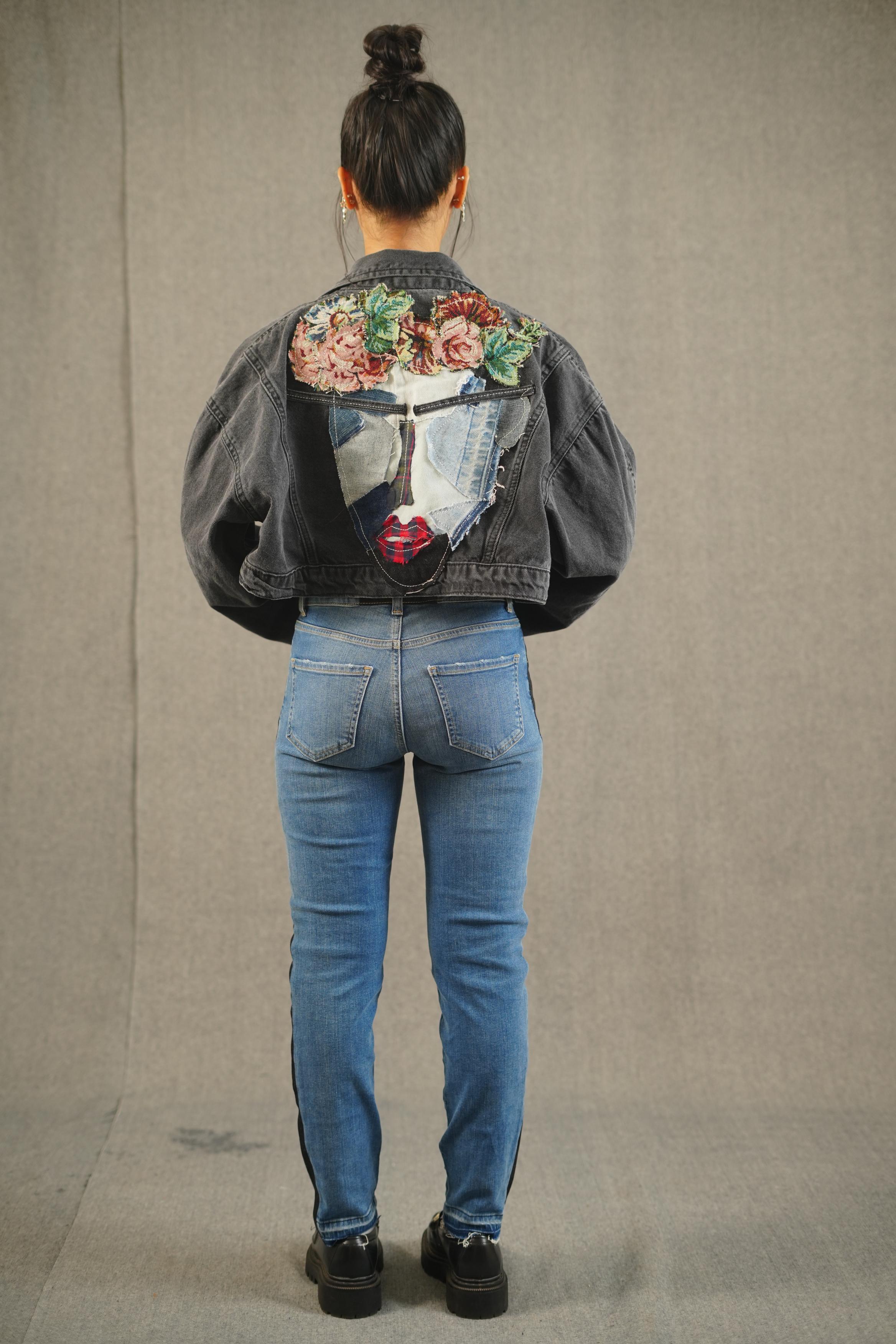 Patchwork Rebel Rose Lady Jacket