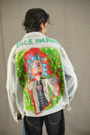 Rick Face Hand-Painted Jacket