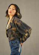 Gilded Rebel Crop Jacket