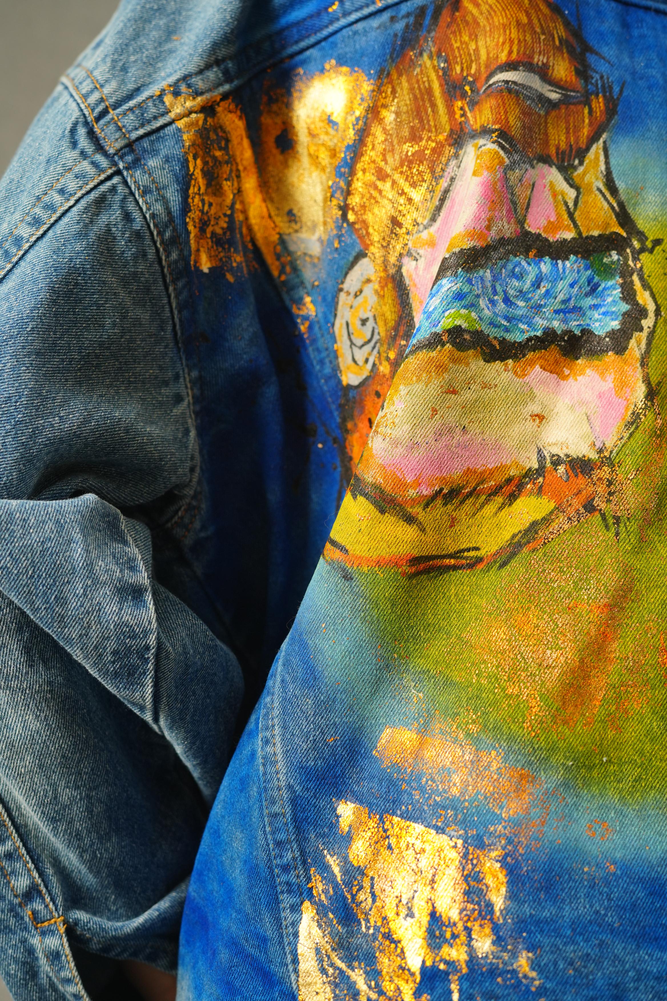 Painted Eclipsed Vision Van Gogh Jacket