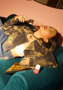 Gilded Rebel Crop Jacket