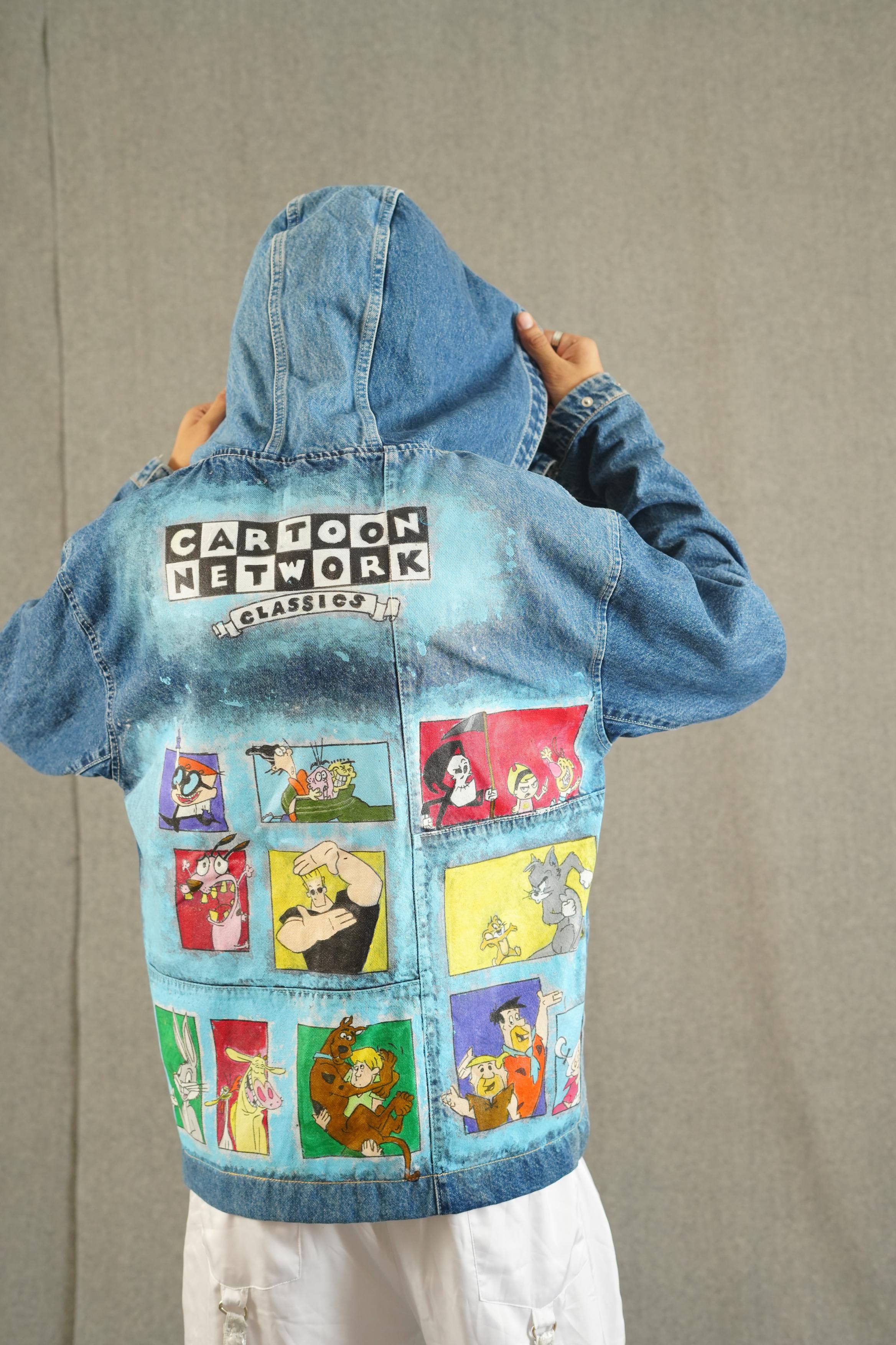 Cartoon Network Hand-Painted Jacket