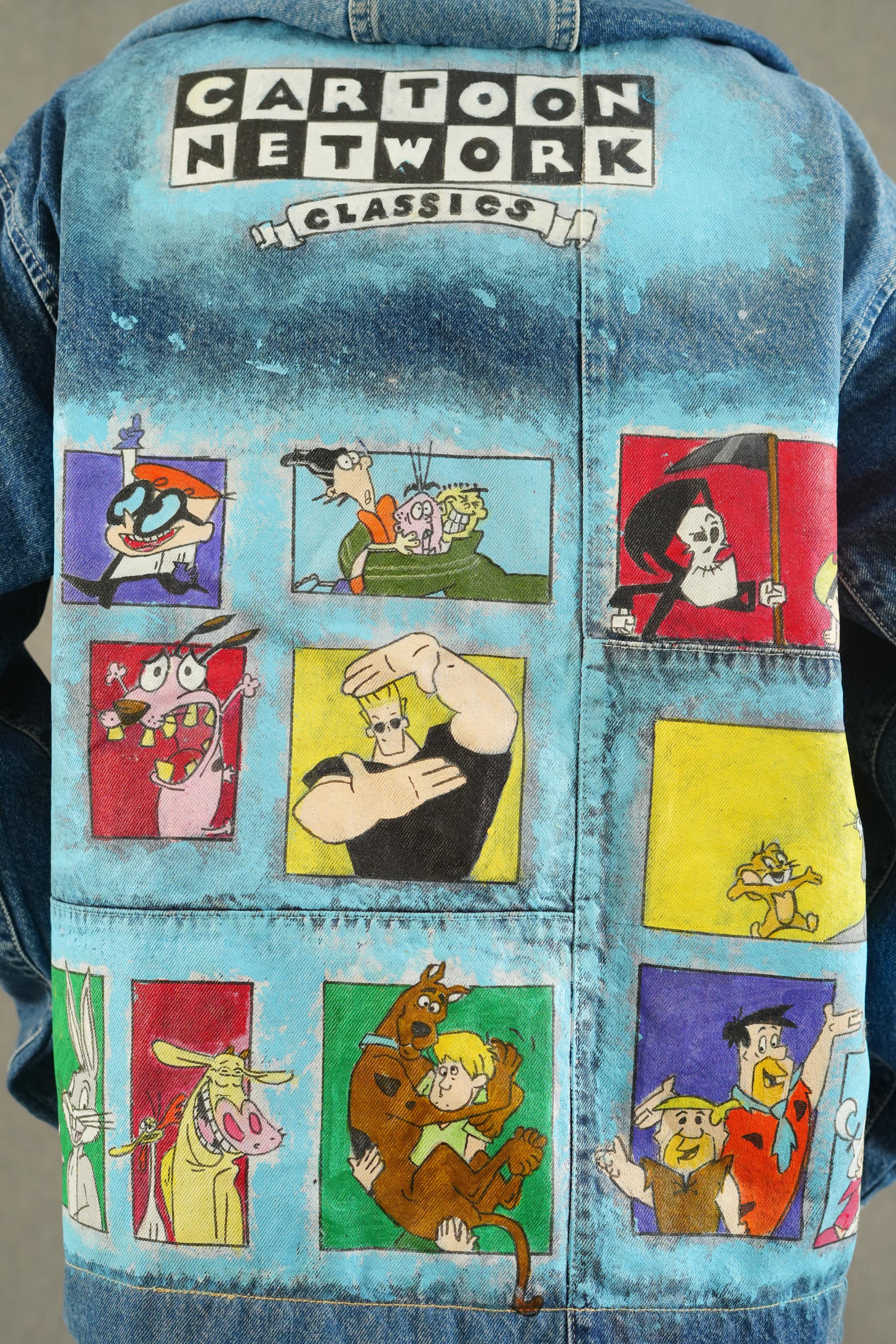 Cartoon Network Hand-Painted Jacket