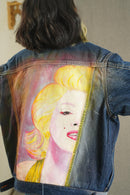 Dark Marlin Hand-Painted Jacket